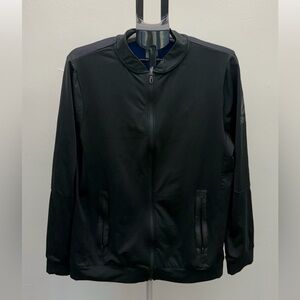 Reebok Black Zip Athletic Jacket Men’s Size M Training Track Jacket